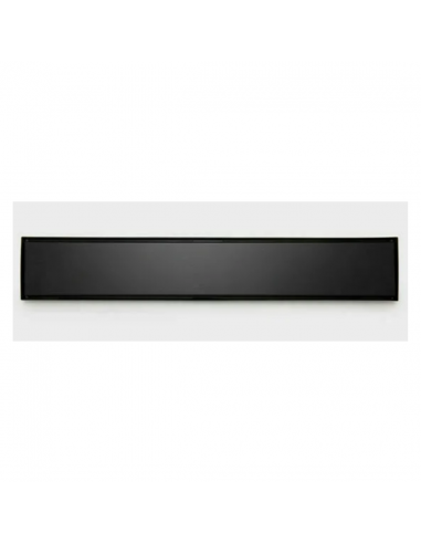DESAGÜE LINEAL COMPACT BLACK MATT 60 cm - LISO - C/SOPAPA